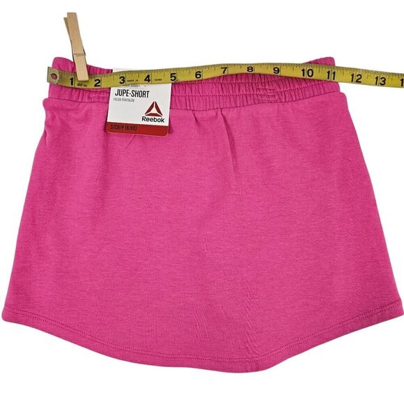Reebok Girls Active Velocity Skort (Skirt w/Compression Shorts) – Pink – S/M/L - Picture 11 of 16